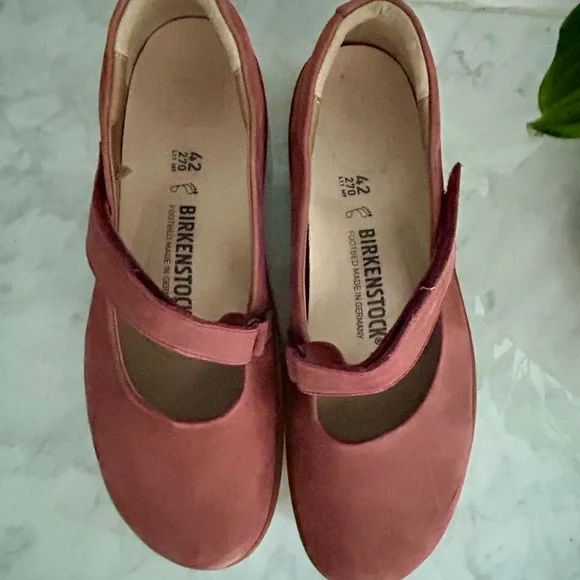 Birkenstock Women's Shoes Lora suede Maryjane slip on walking - Picture 2 of 7